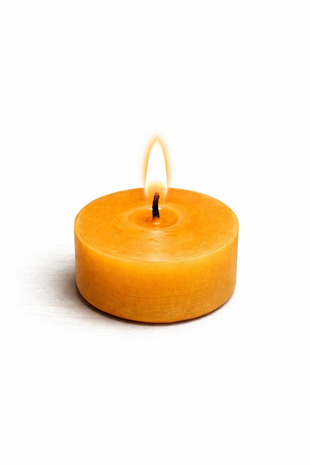 Orba by Beelight - Bougies chauffe-plat en cire d'abeille - 14 pièces